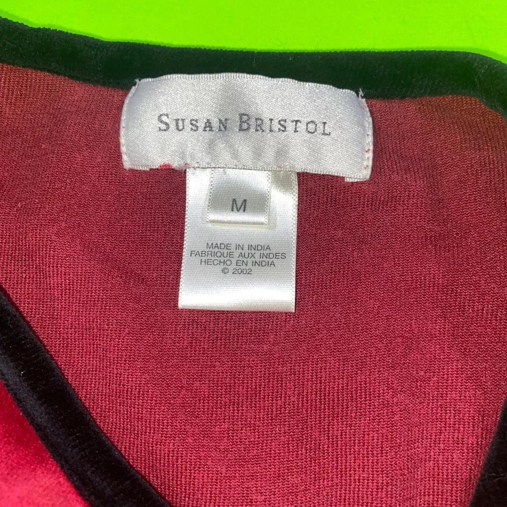 Susan Bristol lush red